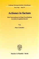 Peter Gröschler - Actiones in factum.