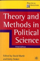 David Marsh, David Stoker Marsh, Gerry Stoker, David Marsh, Gerry Stoker - Theory and Methods in Political Science