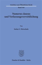 Stefan U Hirtschulz, Stefan U. Hirtschulz - Numerus clausus und Verfassungsverwirklichung.