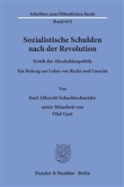 Karl A. Schachtschneider, Karl Albrecht Schachtschneider - Sozialistische Schulden nach der Revolution.