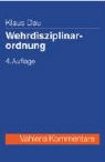 Klaus Dau - Wehrdisziplinarordnung
