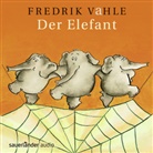 Fredrik Vahle - Der Elefant, Audio-CD (Livre audio)