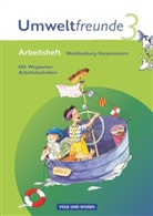 Katharina Bruntsch, Gerhild Schenk, Hilde Köster, Inge Koch, Kathrin Jäger, Kathrin Jäger... - Umweltfreunde, Ausgabe Mecklenburg-Vorpommern (Neubearbeitung 2009): Umweltfreunde - Mecklenburg-Vorpommern - Ausgabe 2009 - 3. Schuljahr