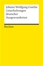 Johann Wolfgang von Goethe, Leif L. Albertsen - Unterhaltungen deutscher Ausgewanderten