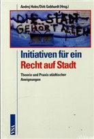 Dirk Gebhardt, Andrej Holm - Initiativen für ein Recht auf Stadt
