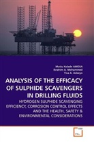 Yi Adeeyo, Yisa A. Adeeyo, Mutiu K. Amosa, Mutiu Kolad AMOSA, Mutiu Kolade Amosa, Ibrahim Mohammed... - ANALYSIS OF THE EFFICACY OF SULPHIDE SCAVENGERS IN DRILLING FLUIDS