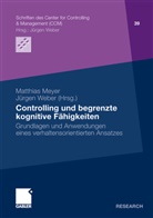 Matthia Meyer, Matthias Meyer, Weber, Weber, Jürgen Weber - Controlling und begrenzte kognitive Fähigkeiten