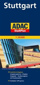 ADAC Stadtpläne: ADAC StadtPlan Stuttgart