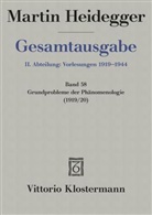 Martin Heidegger, Hans-Helmuth Gander - Grundprobleme der Phänomenologie (Wintersemester 1919/20)