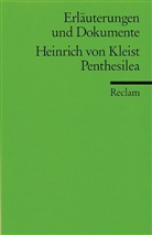 Appel, Hedwi Appelt, Hedwig Appelt, Heinrich von Kleist, Nutz, Maximilian Nutz - Heinrich von Kleist 'Penthesilea'
