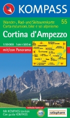 Kompass Karten: Kompass Karte Cortina d' Ampezzo