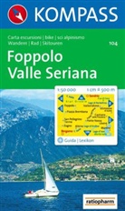 Kompass Karten: Kompass Karte Foppolo, Valle Seriana