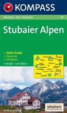 Kompass Karten: Kompass Karte Stubaier Alpen