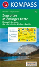 Kompass Karten: Kompass Karte Zugspitze, Mieminger Kette