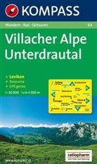 Kompass Karten: Kompass Karte Villacher Alpe, Unterdrautal