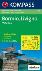 Kompass Karten: Kompass Karte Bormio, Livigno, Valtellina