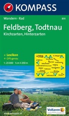 Kompass Karten: Kompass Karte Feldberg, Todtnau, Kirchzarten, Hinterzarten