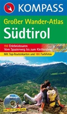 Kompass Großer Wander-Atlas Südtirol, m. CD-ROM