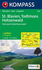 Kompass Karten: Kompass Karte St. Blasien, Todtmoos, Hotzenwald