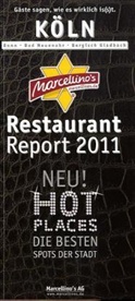 Marcellino M. Hudalla - Marcellino's Restaurant Report Köln, Bonn, Bad Neuenahr, Bergisch Gladbach 2011