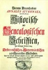 Valentin Preuenhueber - Annales Styrenses. Samt dessen übrigen historisch- und genealogischen Schriften / Annales Styrenses. Samt dessen übrigen historisch- und genealogischen Schriften