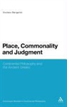 Andrew Benjamin - Place, Commonality and Judgment