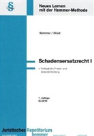 Karl E. Hemmer, Achim Wüst - Schadensersatzrecht. Tl.1