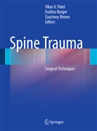 Courtney Brown, Courtney W. Brown, Evalin Burger, Evalina Burger, Vikas V. Patel, Courtney W Brown - Spine Trauma