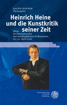 Ralp Häfner, Ralph Häfner - Heinrich Heine und die Kunstkritik seiner Zeit