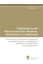 Johannes Beerlink - Totalsynthese der Mansouramycine; Rhodium-katalysierte 1,2-Additionen