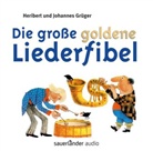 Heribert Grüger, Johannes Grüger - Die große goldene Liederfibel, 2 Audio-CDs (Livre audio)