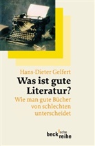 Hans-D Gelfert, Hans-Dieter Gelfert - Was ist gute Literatur?