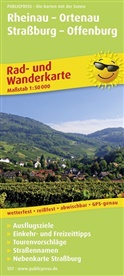 PublicPress Rad- und Wanderkarten: PublicPress Rad- und Wanderkarte Rheinau - Ortenau - Straßburg - Offenburg