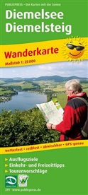 PublicPress Wanderkarten: PublicPress Wanderkarte Diemelsee, Diemelsteig