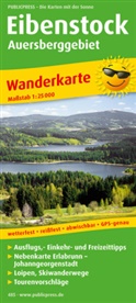 PublicPress Wanderkarten: PublicPress Wanderkarte Eibenstock - Auersberggebiet