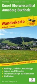 PublicPress Wanderkarten: PublicPress Wanderkarte Kurort Oberwiesenthal, Annaberg-Buchholz