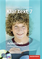 Klartext, Realschule Nordrhein-Westfalen: Klartext / Klartext - Ausgabe für Nordrhein-Westfalen, m. 1 Buch, m. 1 Beilage