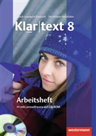 Bettina Dohmann, Kathleen Fleer, Ulrike Gollnick, Andrea Heinrichs, Heiko Judith, Ellen Klaschka... - Klartext, Realschule Nordrhein-Westfalen: Klartext - Ausgabe für Nordrhein-Westfalen, m. 1 Buch, m. 1 Online-Zugang
