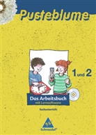 Dieter Kraft - Pusteblume, Das Arbeitsbuch (2008): 1. und 2. Schuljahr, m. CD-ROM