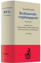 Wilhelm Gerold, Herbert Schmidt, Holger Schmidt - Rechtsanwaltsvergütungsgesetz (RVG), Kommentar