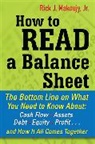 Paul Amadeo, Rick Makoujy, Rick J. Makoujy, Makoujy Rick - How to Read a Balance Sheet