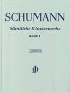 Robert Schumann, Ernst Herttrich - Schumann, Robert - Sämtliche Klavierwerke, Band I
