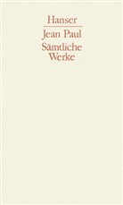 Jean Paul, Jean Paul, Norbert Miller - Sämtliche Werke - 2. Abt., Bd. 1: Jugendwerke 1