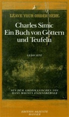 Charles Simic - Ein Buch von Göttern und Teufeln