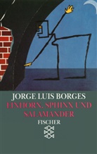 Jorge L Borges, Jorge L. Borges, Jorge Luis Borges - Werke in 20 Bänden - Bd. 8: Einhorn, Sphinx und Salamander