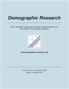 Joshua R. Goldstein, Joshu R Goldstein - Demographic Research Volume 19 Book 4