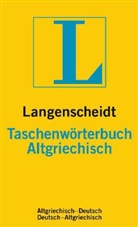Hermann Menge, Redaktio Langenscheidt - Langenscheidt Taschenwörterbuch Altgriechisch