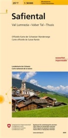 Bundesamt für Landestopografie swisstopo, Bundesam für Landestopografie swisstopo, Bundesamt für Landestopografie swisstopo - Landeskarte der Schweiz: Safiental