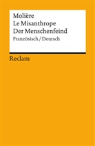 Jean-B Moliere, Molière, Hartmu Köhler, Hartmut Köhler - Le Misanthrope. Der Menschenfeind