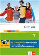 Harald Weisshaar - Green Line, Neue Ausgabe für Gymnasien - 4: Klasse 8, Das Trainingsbuch m. Audio-CD